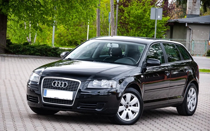 Audi A3 cena 21900 przebieg: 230000, rok produkcji 2007 z Goniądz małe 562
